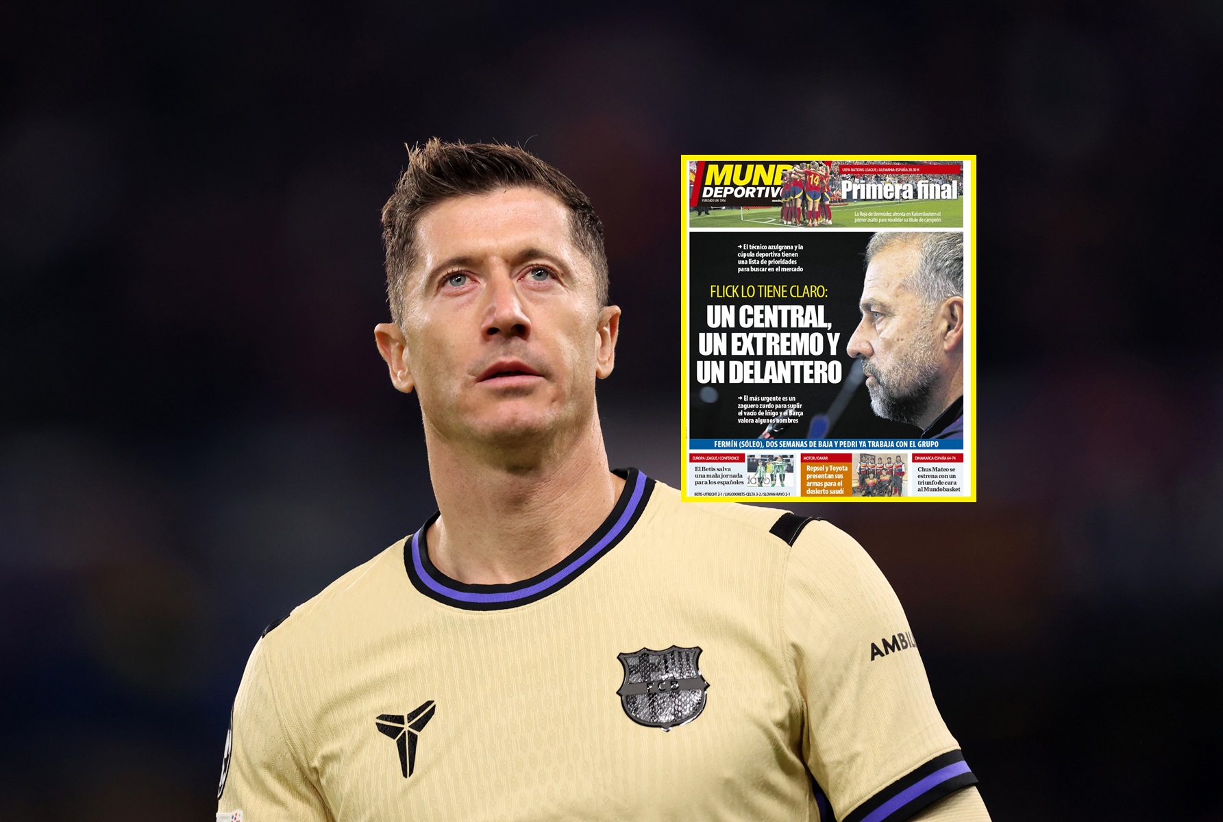 Media ujawniają, kogo chce Flick. To ważne wieści dla Lewandowskiego