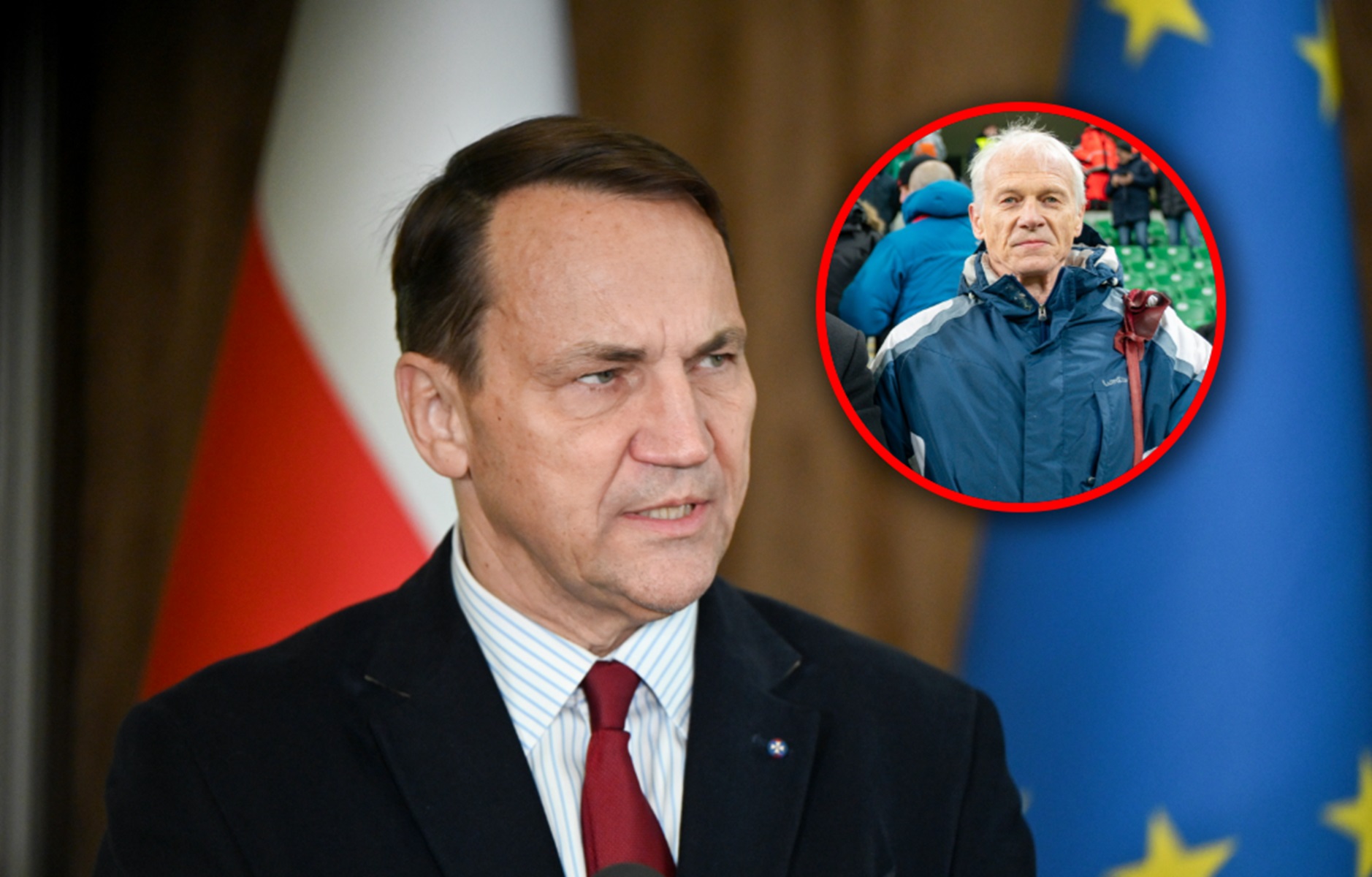 Głośno o tym, kto przyszedł na mecz Legii. Ostra reakcja Sikorskiego