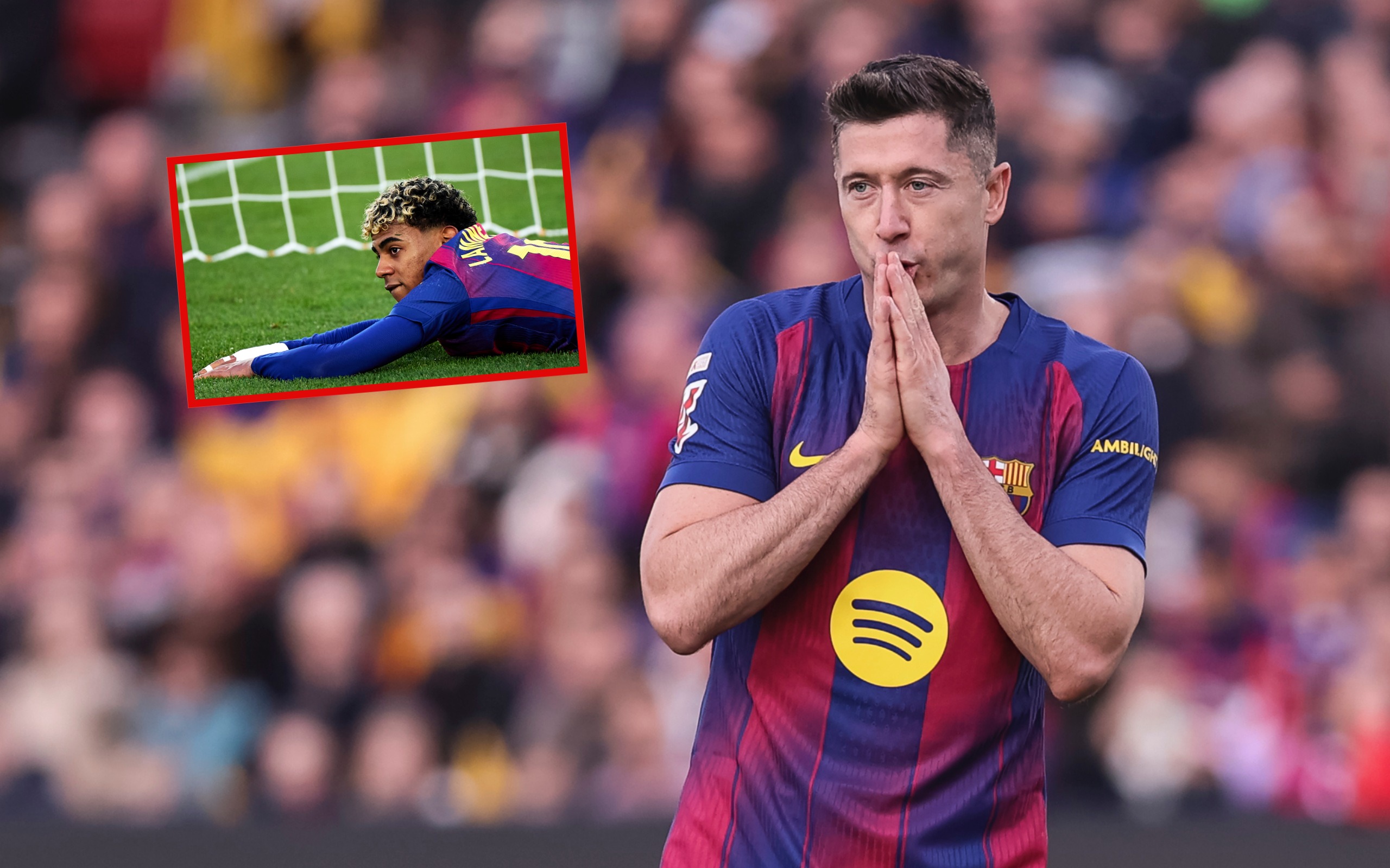 Lewandowski nie mógł uwierzyć w to, co widzi. "Życie jest brutalne" [OPINIA]