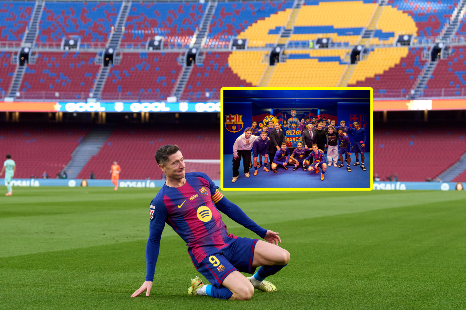 Ale numer. Tylko spójrz, z czym pozowali "Lewy" i Szczęsny