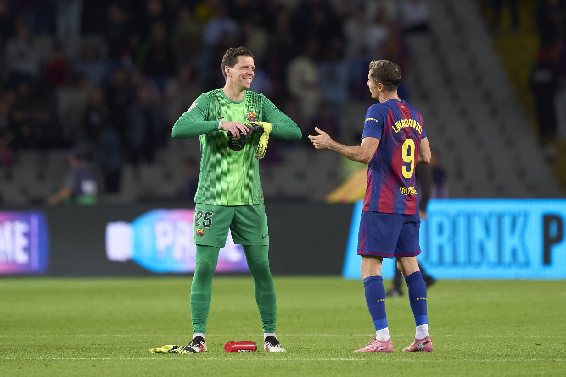 To nie żart. Szczęsny i Lewandowski naprawdę tam poszli