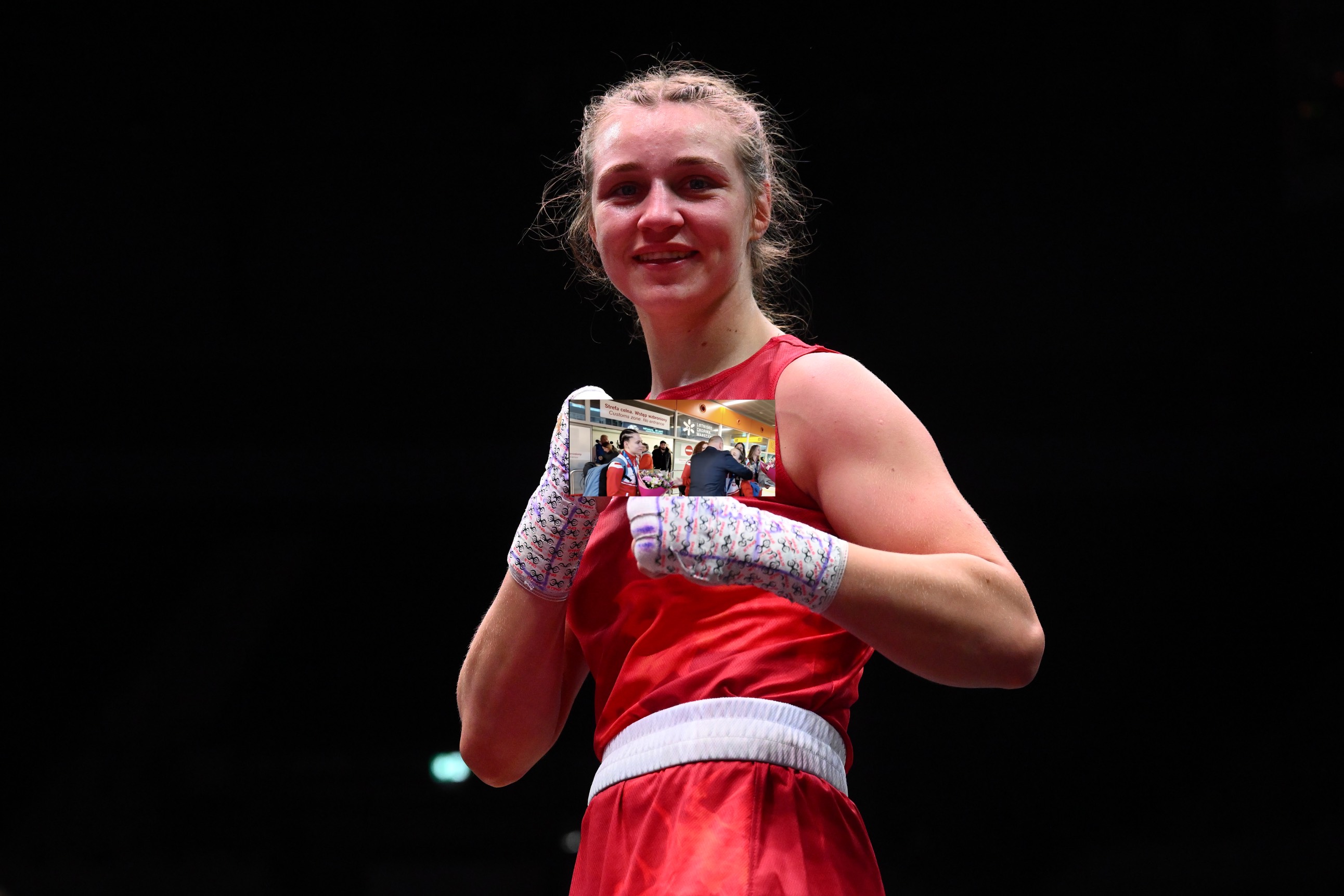 Szeremeta wróciła. Sceny na lotnisku