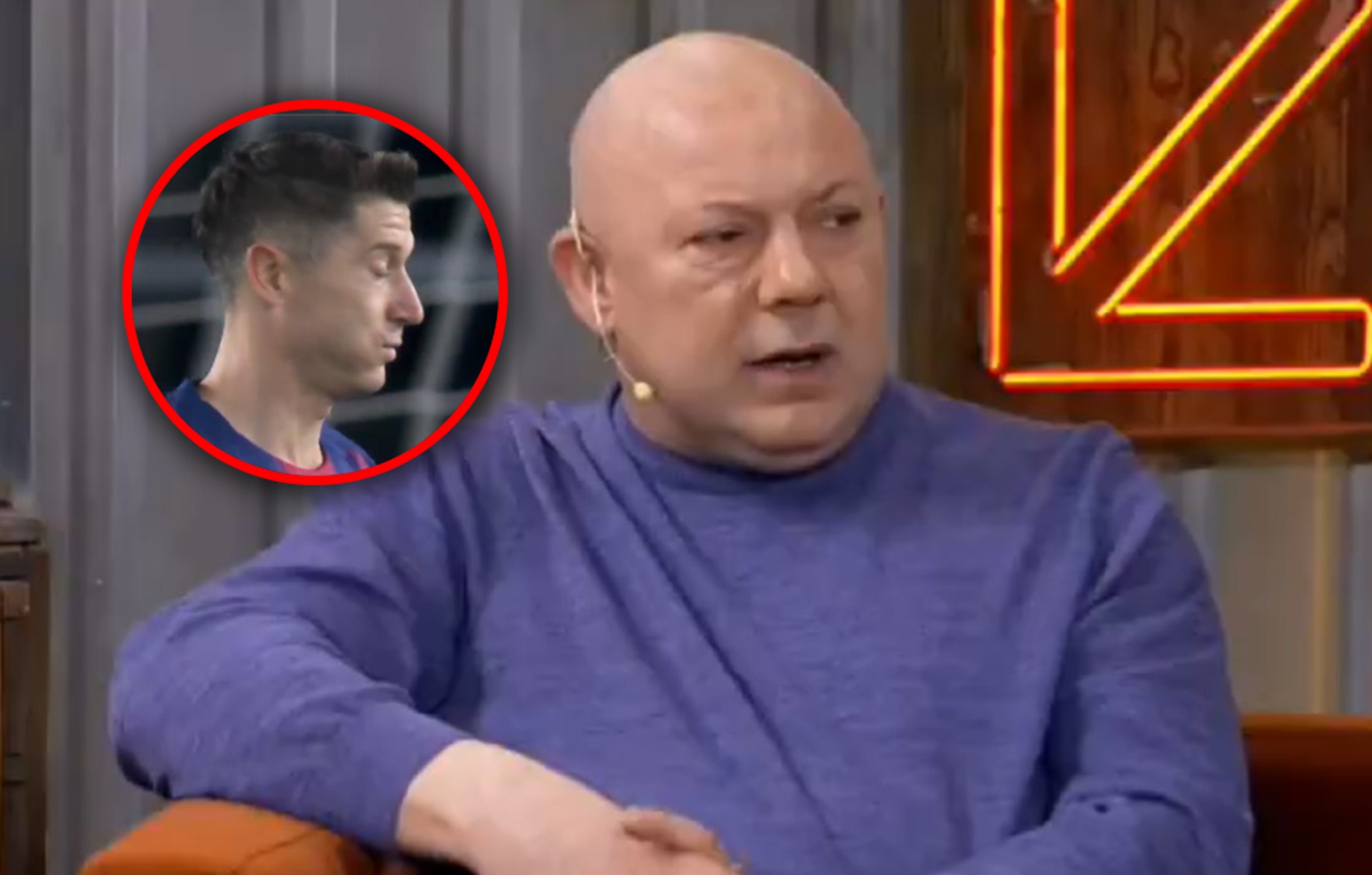 Długo nie czekał. Zmarnowanego karnego Lewandowskiego podsumował jednym zdaniem