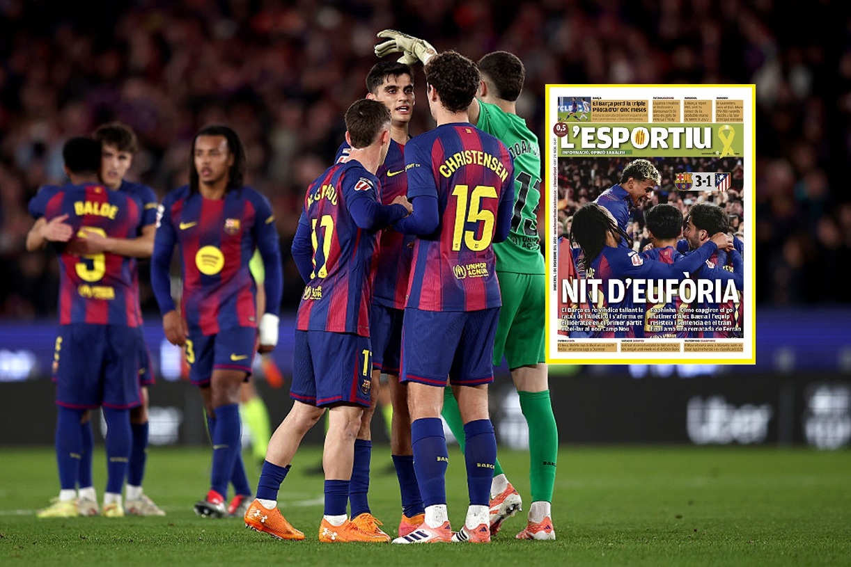 "Noc pełna euforii". Hiszpanie piszą o tym, co zrobiła Barcelona