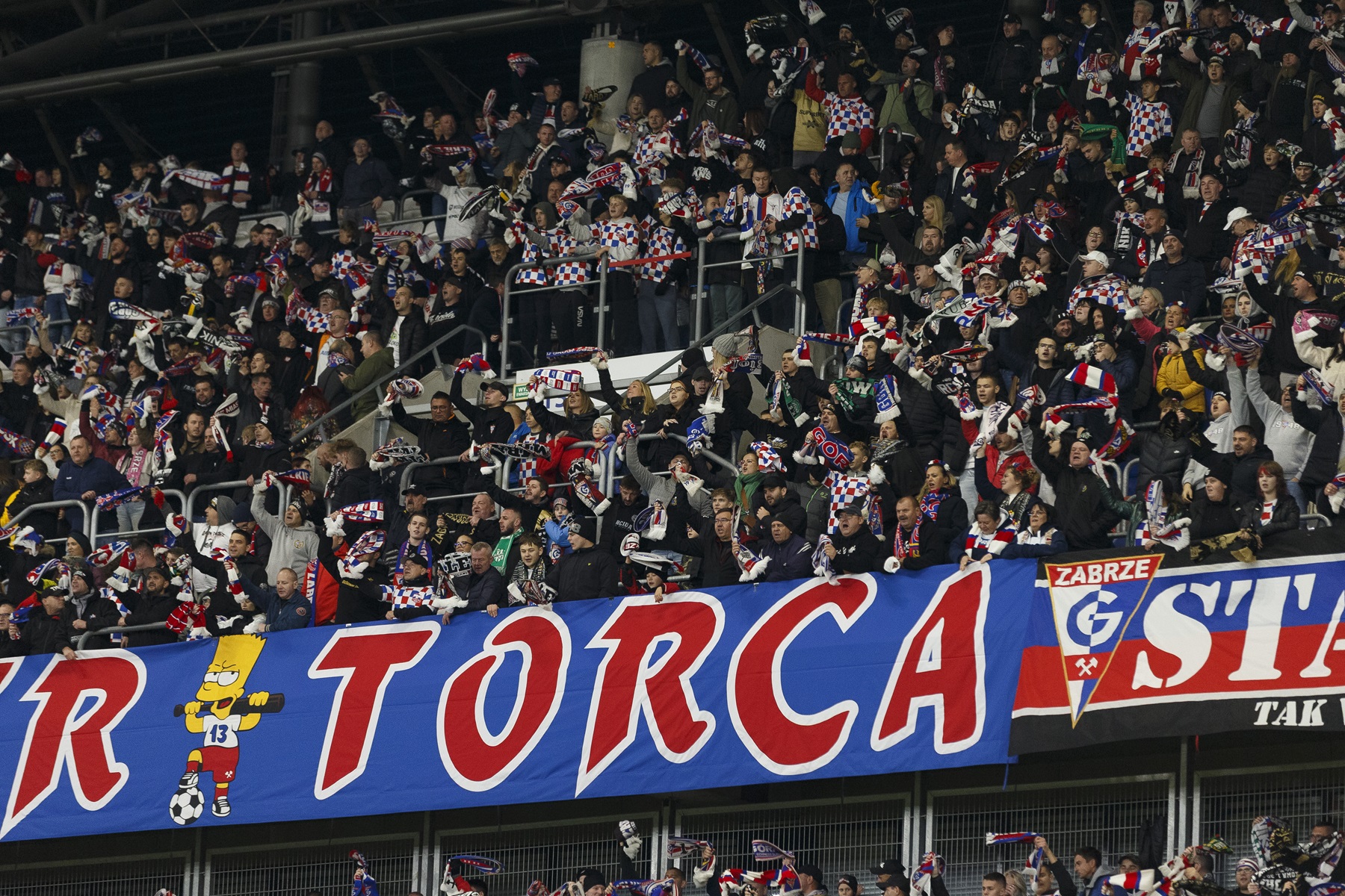 Są zarzuty dla pseudokibiców Górnika Zabrze