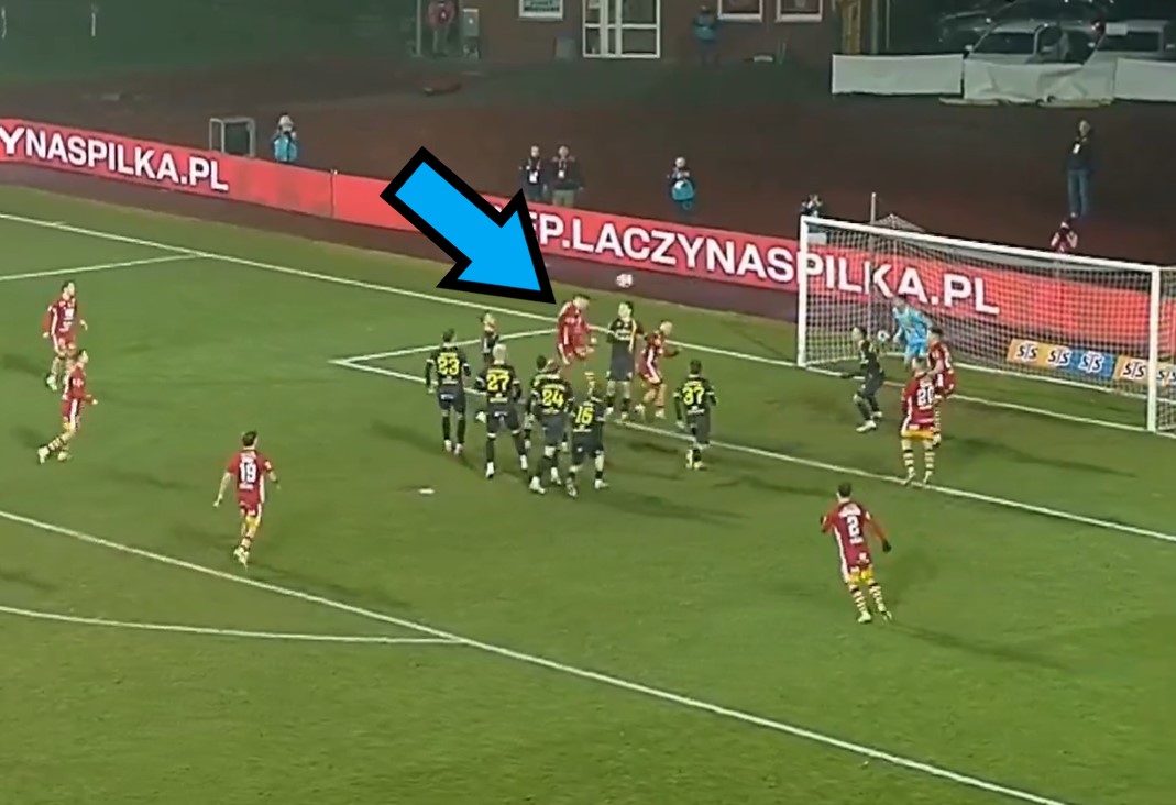 Była 99. minuta. Tak Chojniczanka doprowadziła do dogrywki