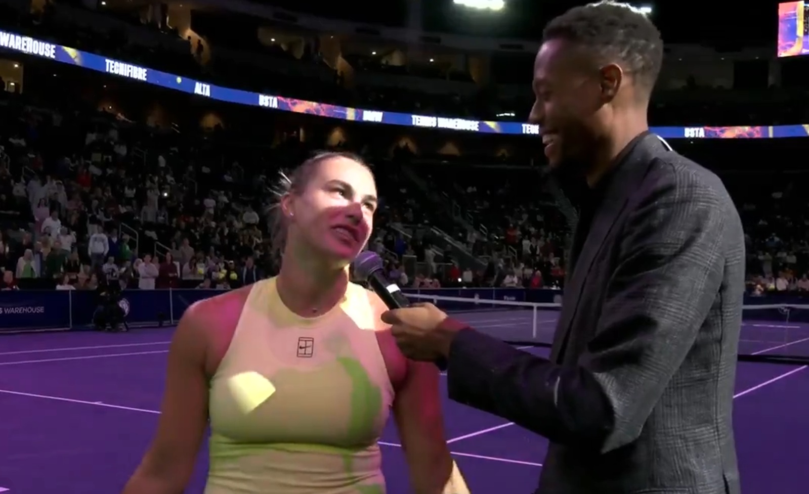 Sabalenka zapytana o Kyrgiosa. Jej odpowiedź rozbawiła kibiców