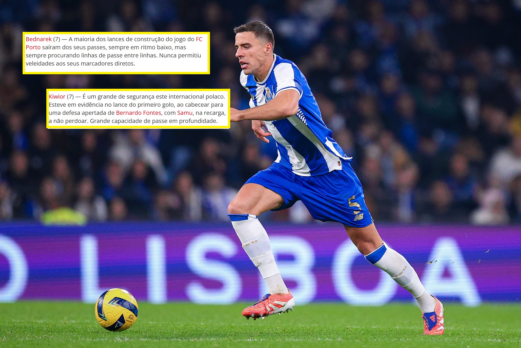 Portugalskie media znów chwalą Polaków. Ależ słowa o Bednarku