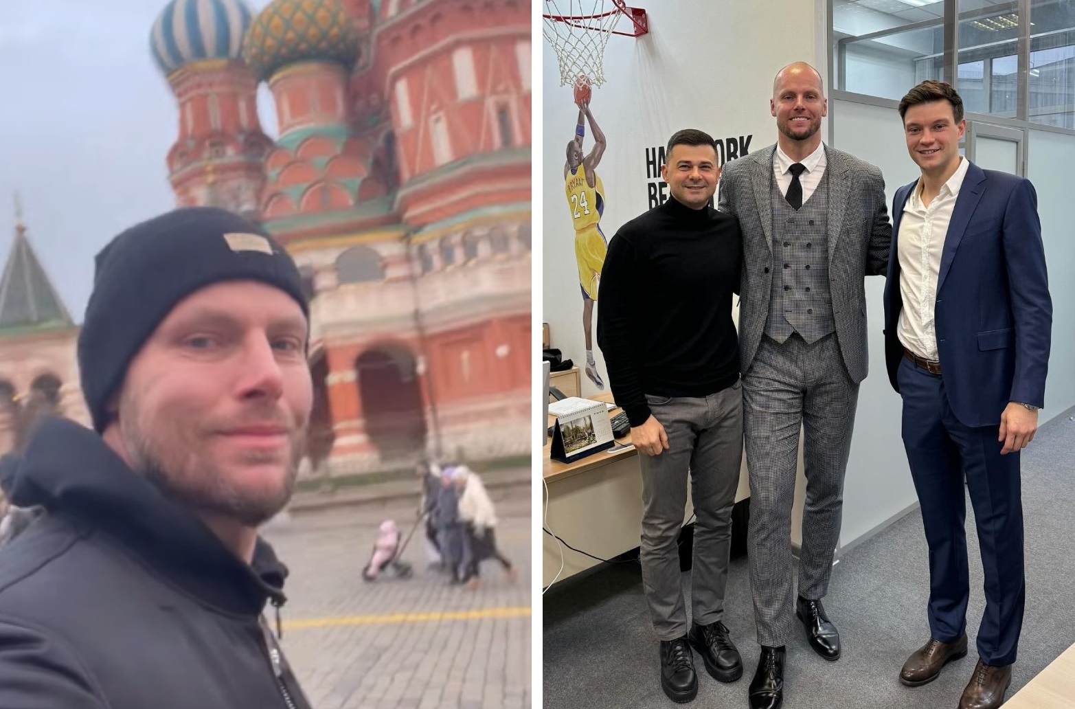 Kibice będą w szoku. Były reprezentant Polski chwali się zdjęciami z Moskwy