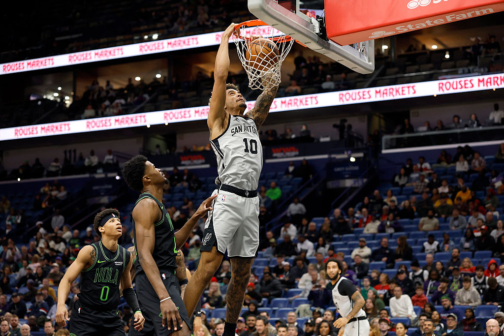 Tak krótko Sochan jeszcze nie grał