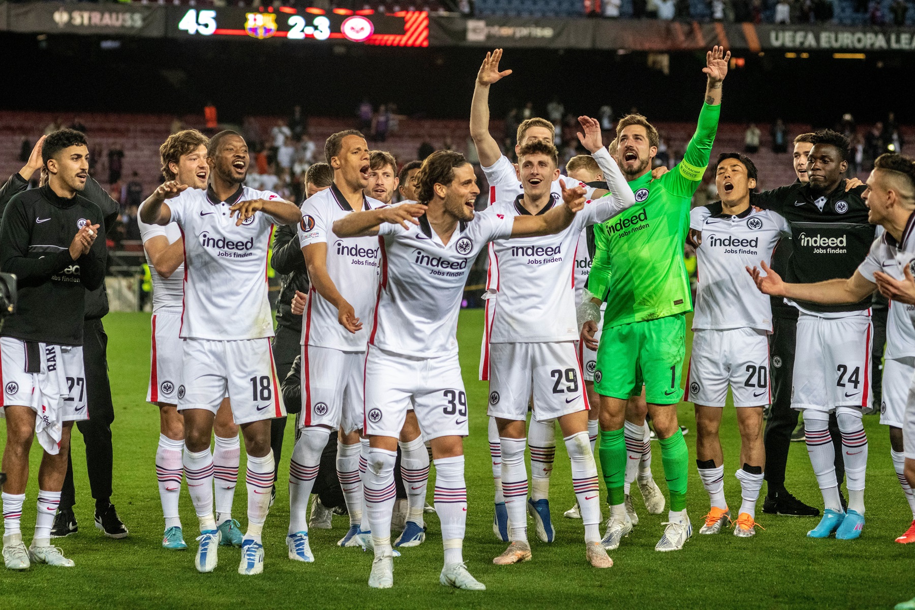 Eintracht ma dobre wspomnienia. Tak wyglądał ostatni mecz z Barceloną