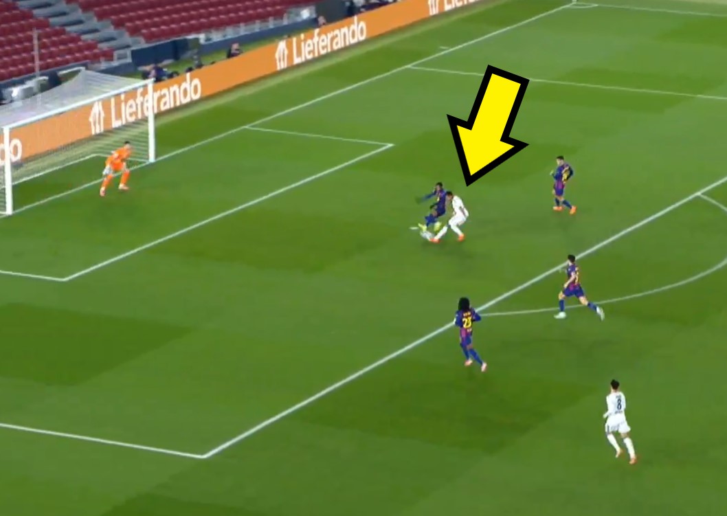 Barcelona w szoku. Zobacz akcję z 21. minuty