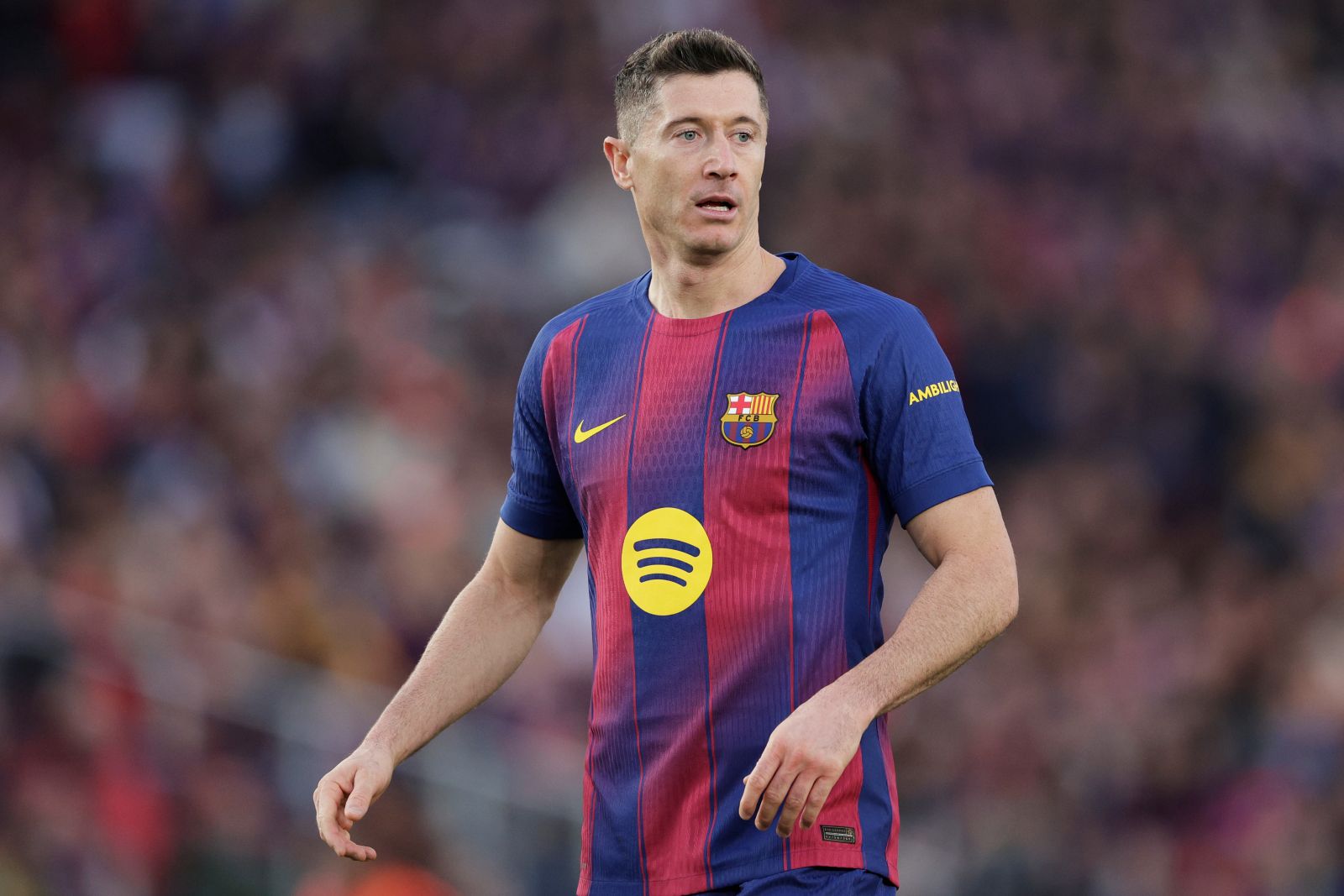 Trzy słowa. Tak Lewandowski skomentował mecz z Eintrachtem