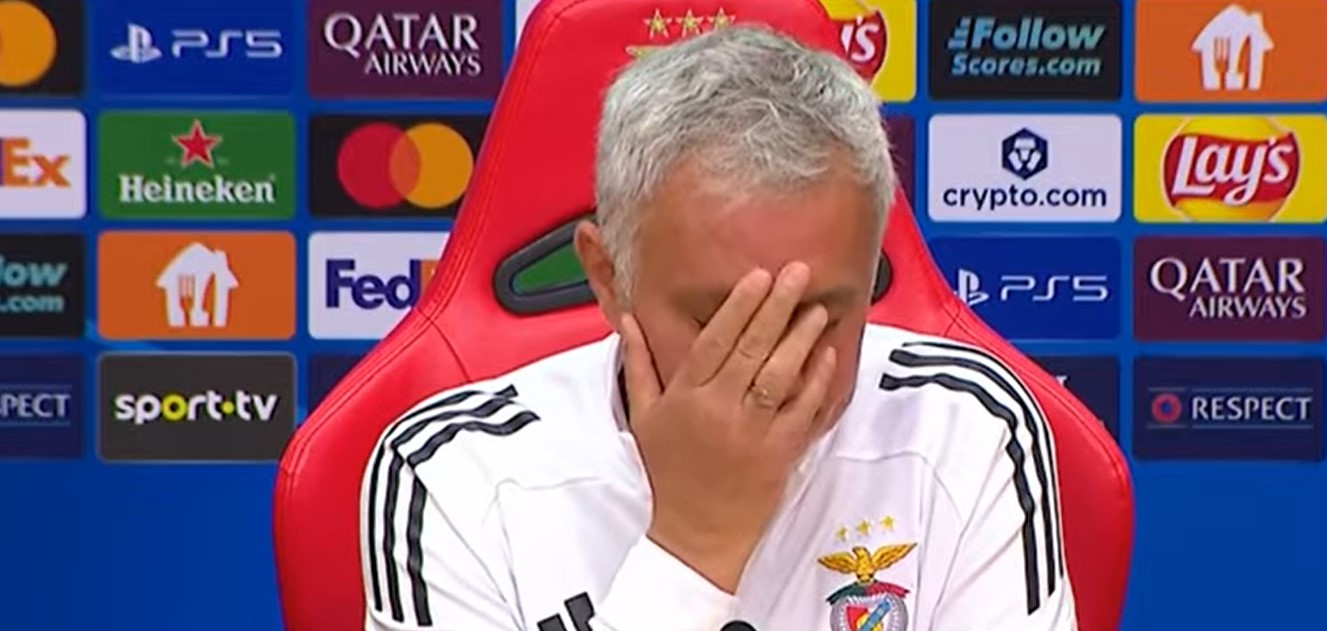 Jose Mourinho nie wytrzymał. Wystarczyło jedno pytanie na konferencji prasowej