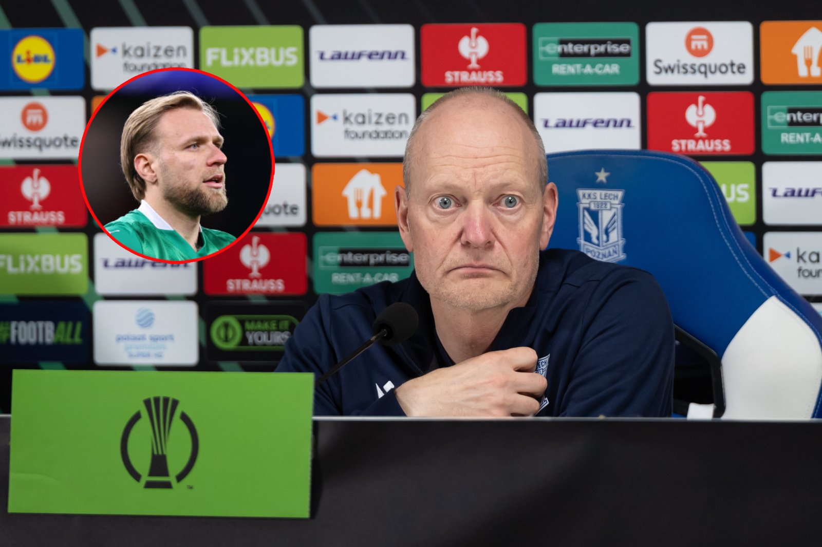 Trener Lecha zapytany o słynne słowa Puchacza o Mainz. "To prawda"