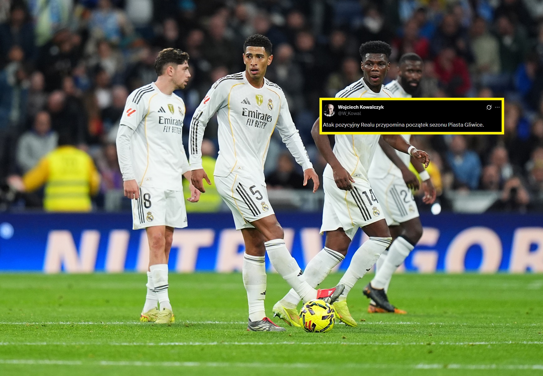 Real porównany do... Piasta Gliwice. Eksperci szczerze o grze "Królewskich"