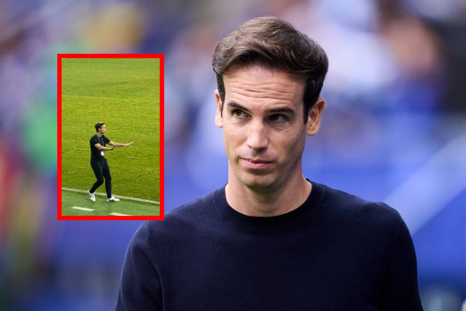 "Rozgrzany". Od razu zwrócili uwagę na to, co zrobił trener Rayo w Białymstoku