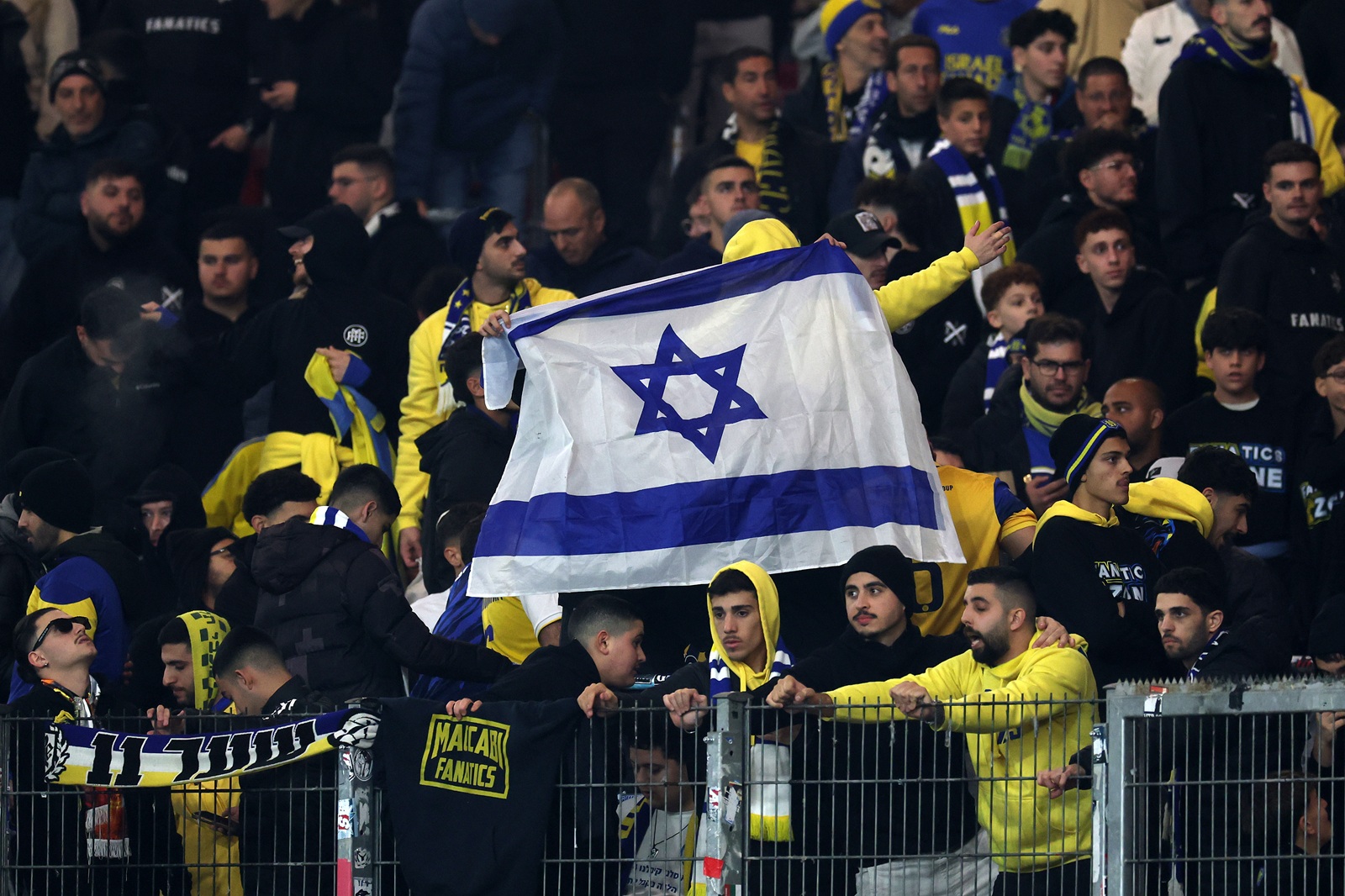 Kibice Maccabi dali o sobie znać. Niemcy wszczęli dochodzenie