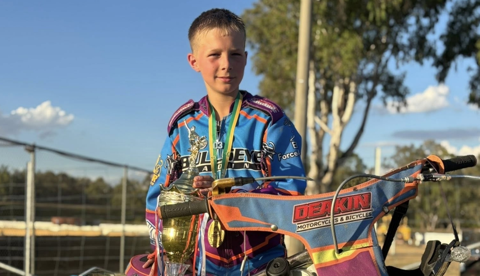 Żużel. Bratanek Rory'ego Schleina mistrzem. Stracił tylko jeden punkt