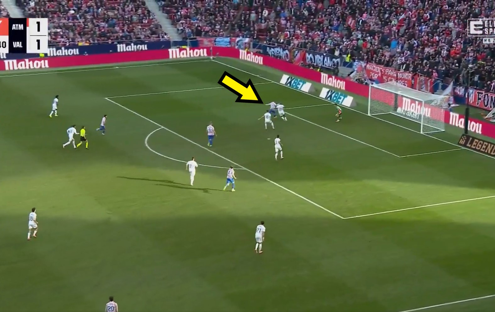 Tym golem legenda uratowała Altetico. Kapitalne przyjęcie [WIDEO]