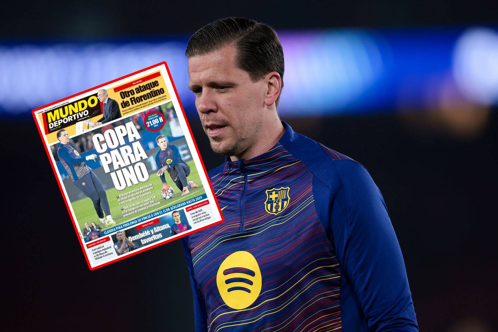 Szczęsny wrócił na okładki. W Hiszpanii "przebiła" go tylko jedna osoba