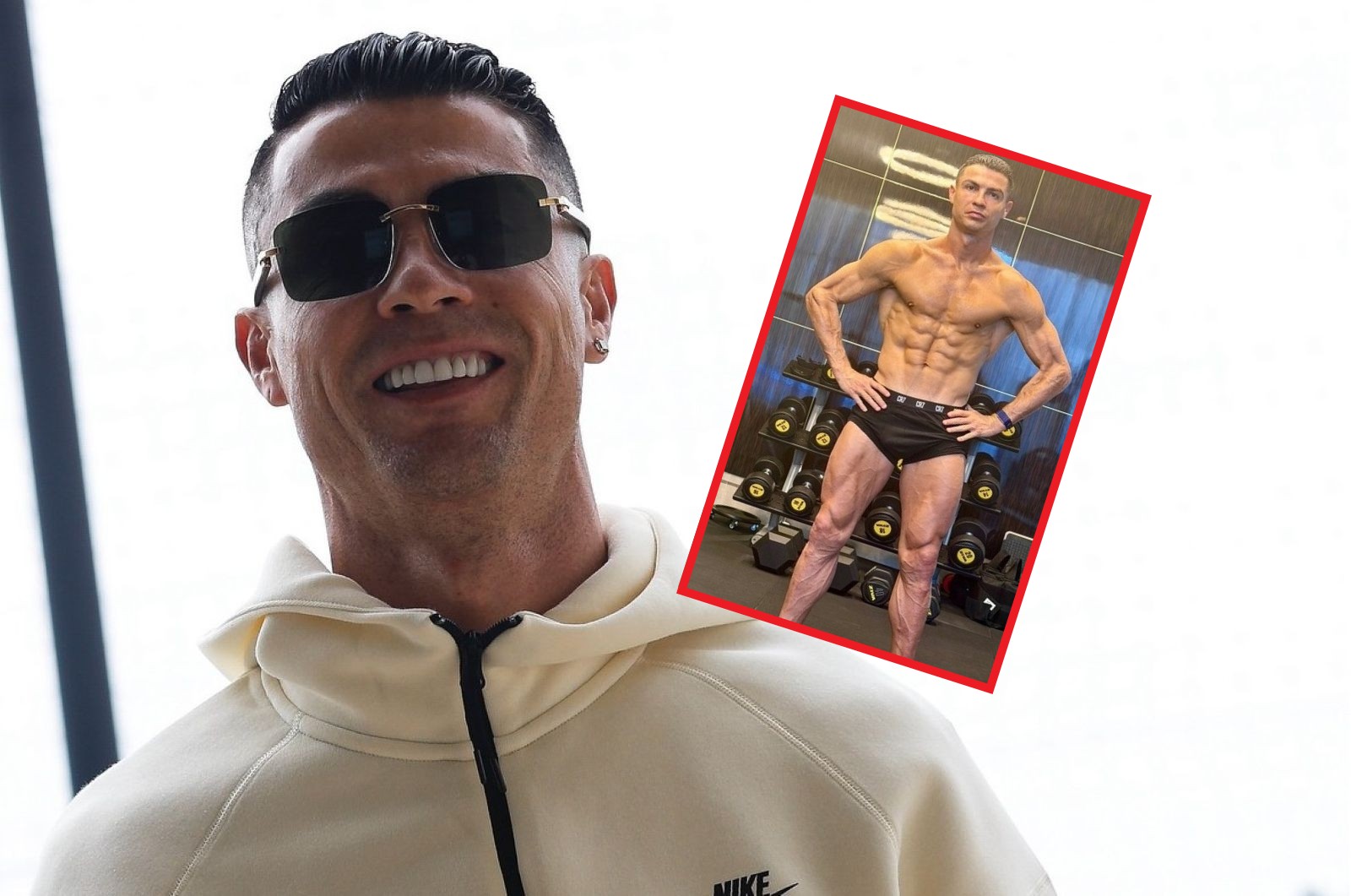 40-letni Cristiano Ronaldo pokazał się w samych slipach. "Spektakularny wygląd"