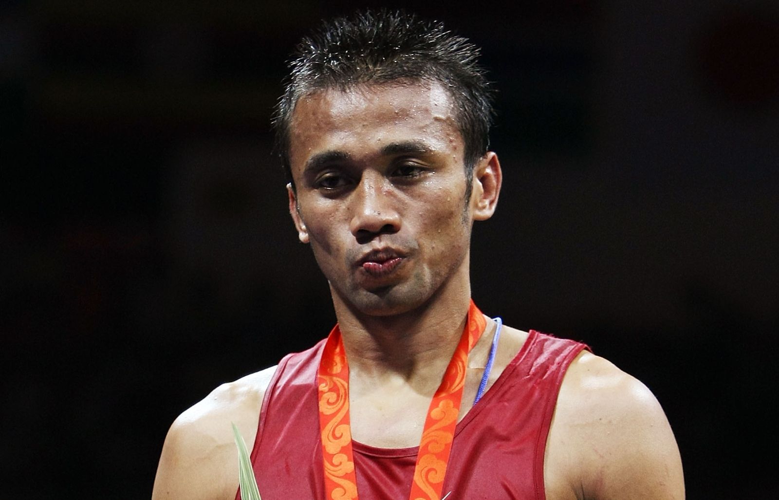 Mistrz olimpijski w rękach policji