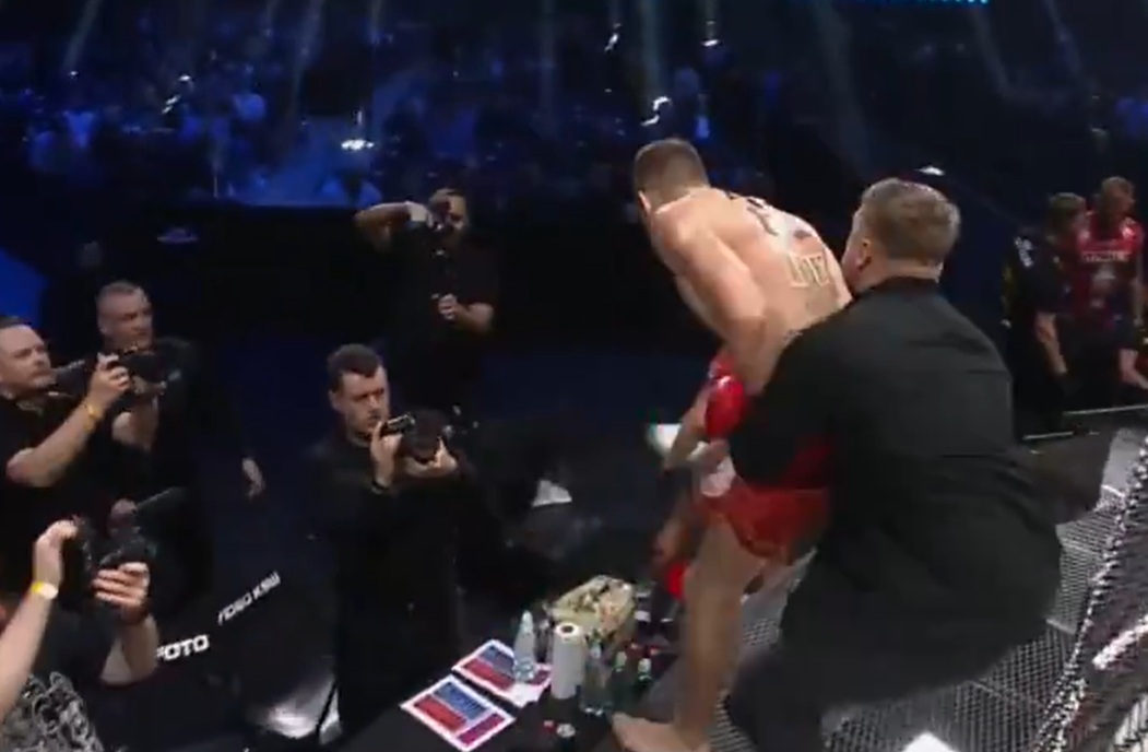 Popis młodego Polaka w klatce KSW. Zwrócił się do Parnasse'a