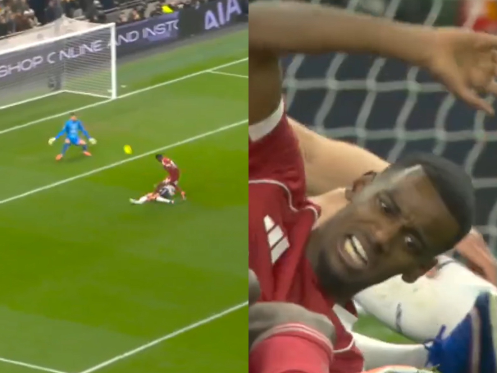 Doznał kontuzji strzelając gola w szlagierze. Gwiazda Liverpoolu z nieba do piekła [WIDEO]