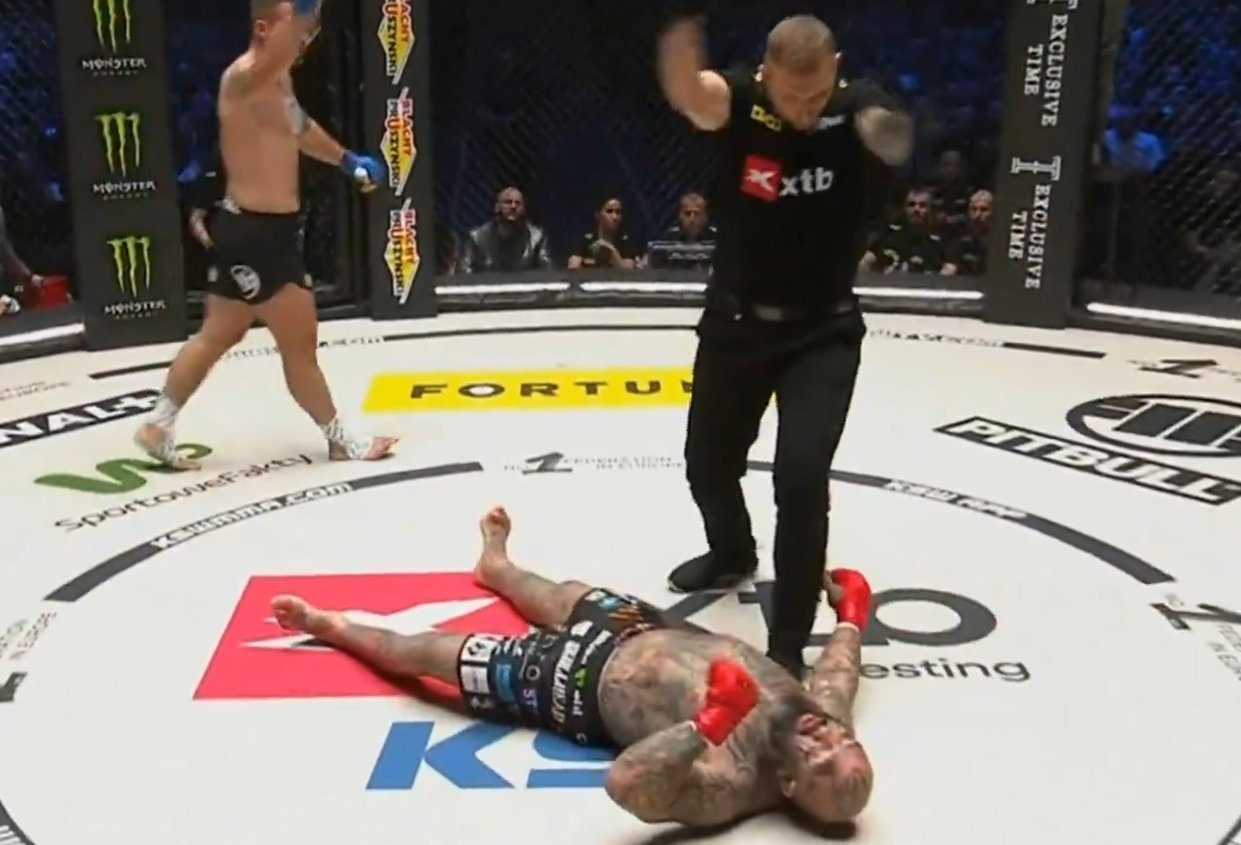 "Różal" brutalnie znokautowany! Chwile grozy w klatce KSW!