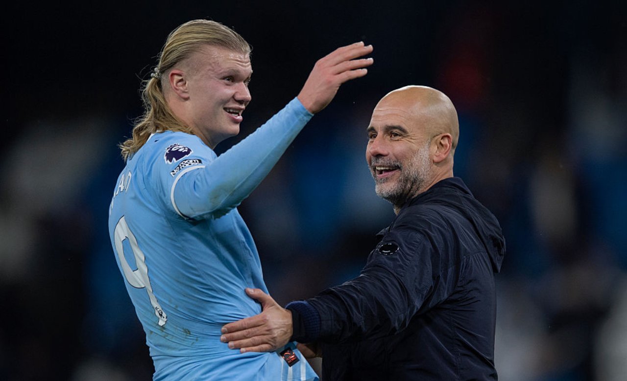 Guardiola postraszył piłkarzy przed świętami. Haaland odpowiedział