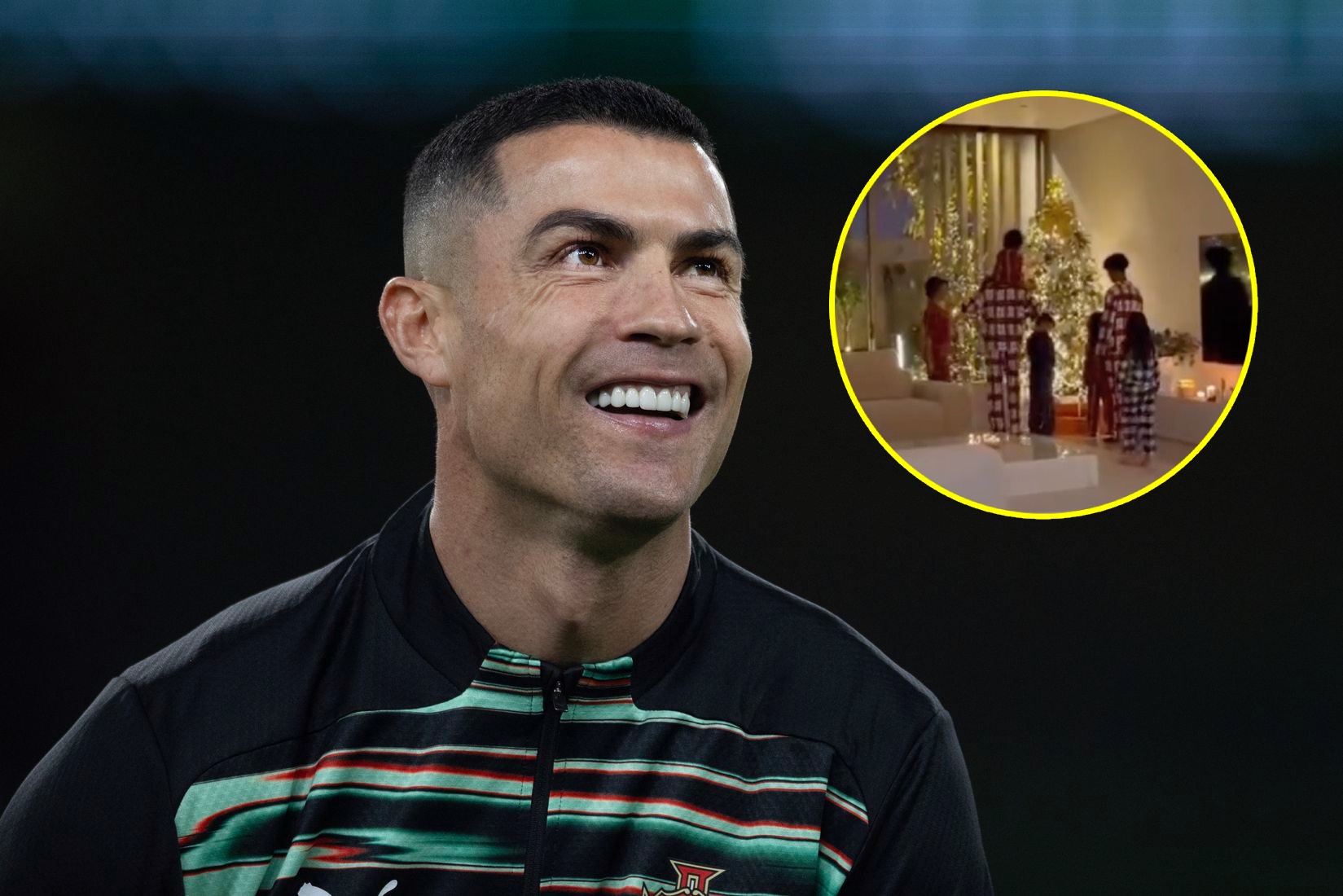 Nagranie świąteczne Ronaldo podbija sieć. Ponad 7 mln wyświetleń