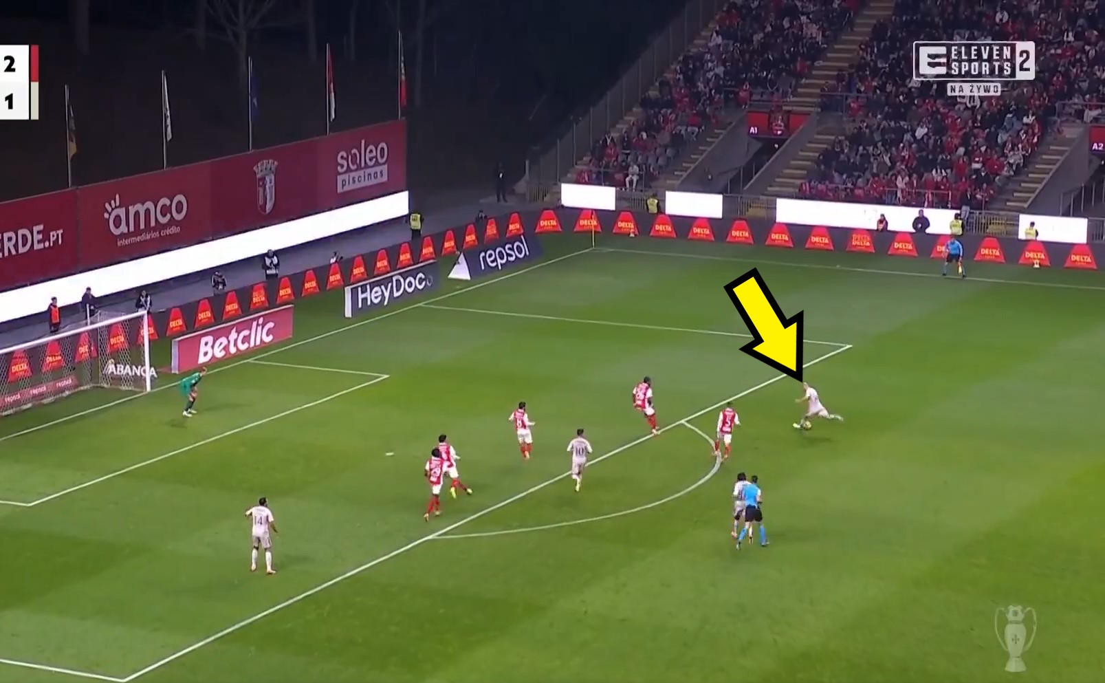 Kapitalne trafienie Norwega. Huknął nie do obrony [WIDEO]