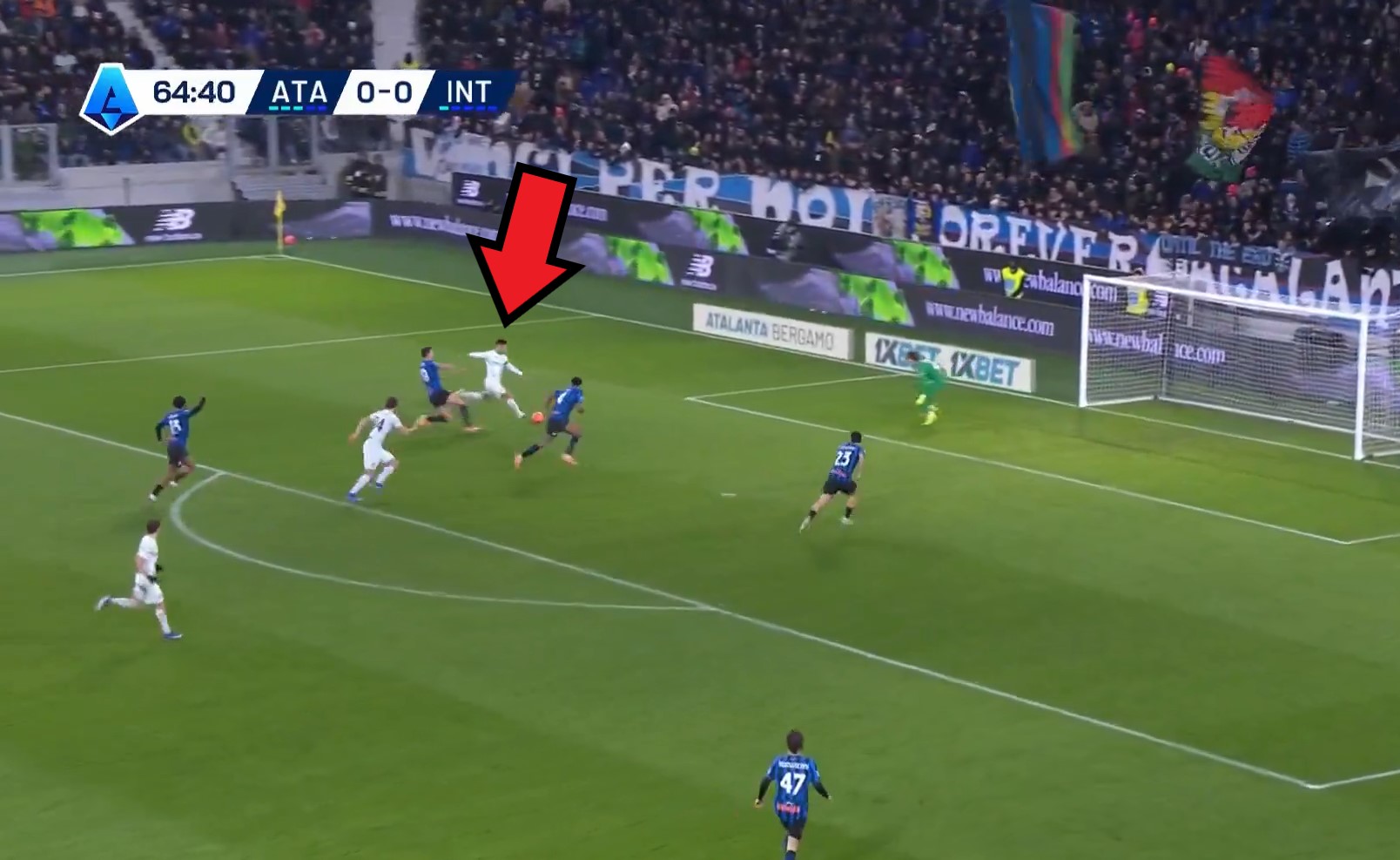 Inter trafił w "polskim" meczu. Katastrofalny błąd obrońcy [WIDEO]