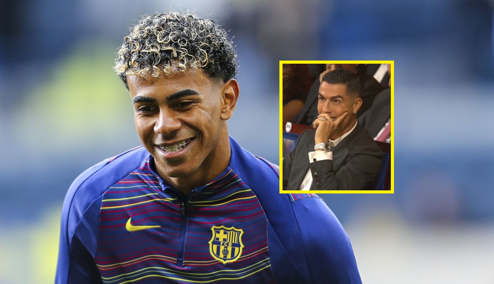 Yamal rozbawił publiczność. W tym Ronaldo. Tą odpowiedzią