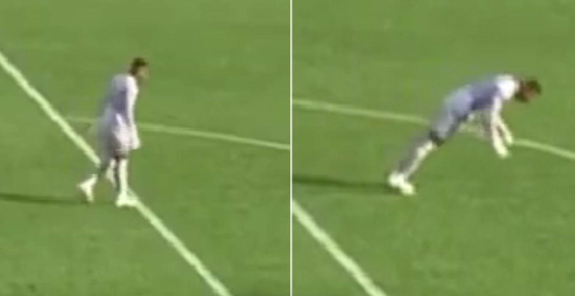 Stracił przytomność na boisku. I tak dograł mecz