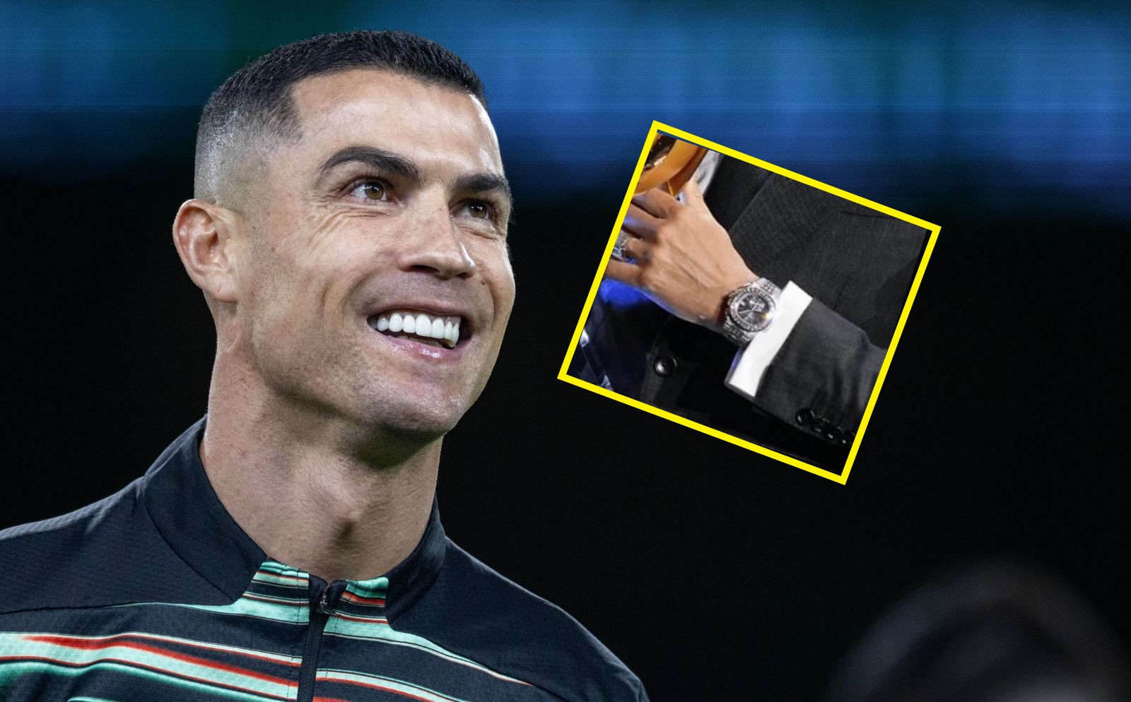 Białe złoto i diamenty. Nie uwierzysz, ile kosztuje zegarek Ronaldo