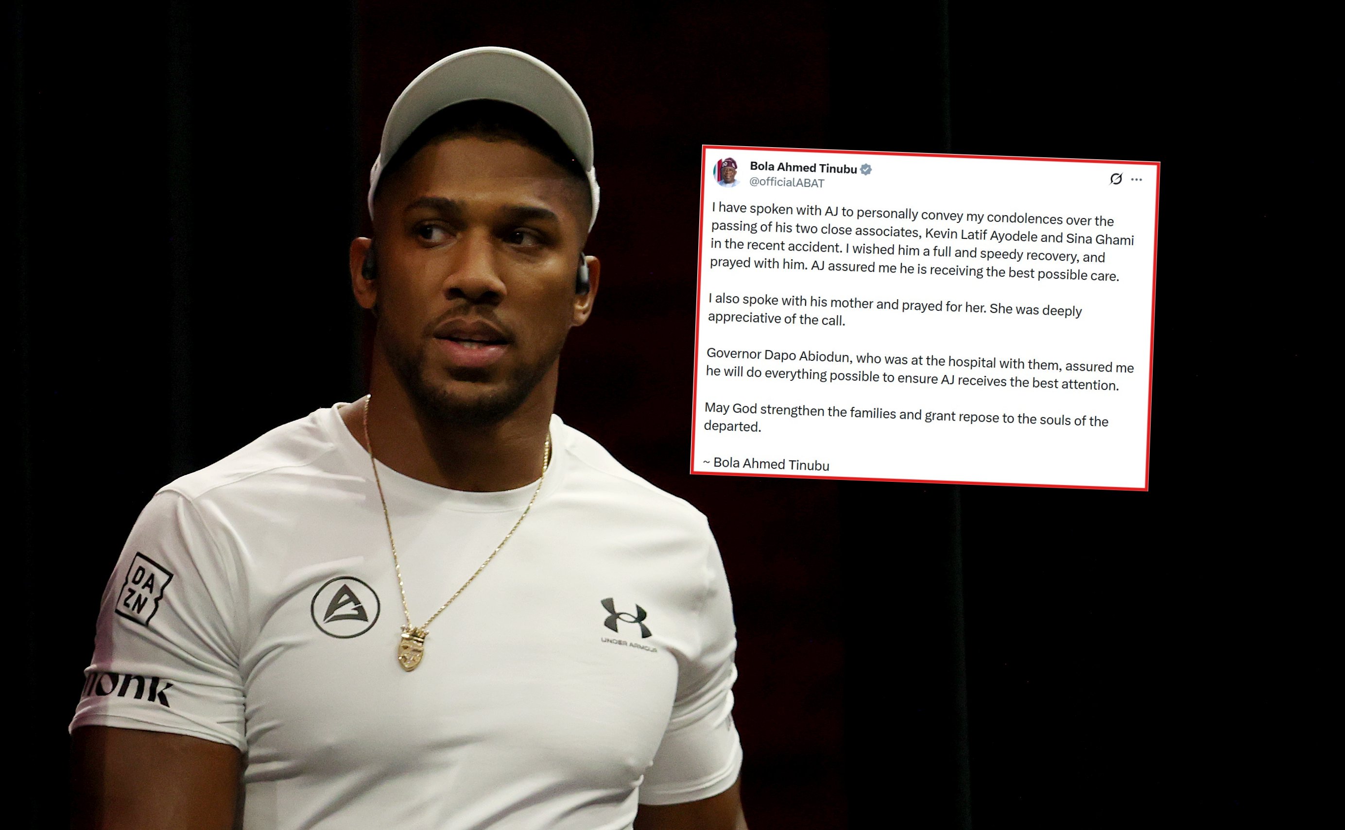 Joshua otrzymał wsparcie po tragicznym wypadku. Wpis niesie się po sieci