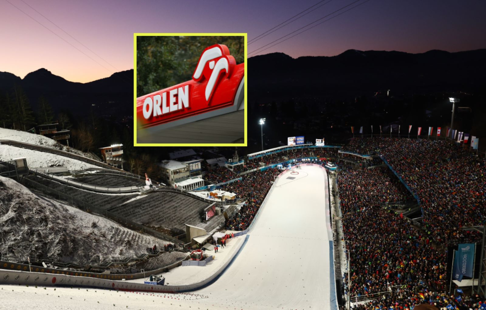 Logo Orlenu nie było widoczne w Niemczech. Wiadomo dlaczego