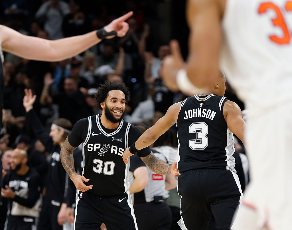 Sochan bez gry w sylwestra. Nieoczekiwany bohater Spurs