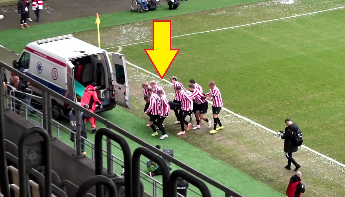 Prosto do karetki. 1 stycznia, a cieszynka roku już znana