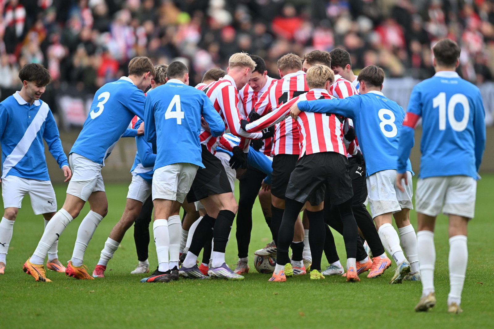 Działo się. 16 bramek w Treningu Noworocznym Cracovii