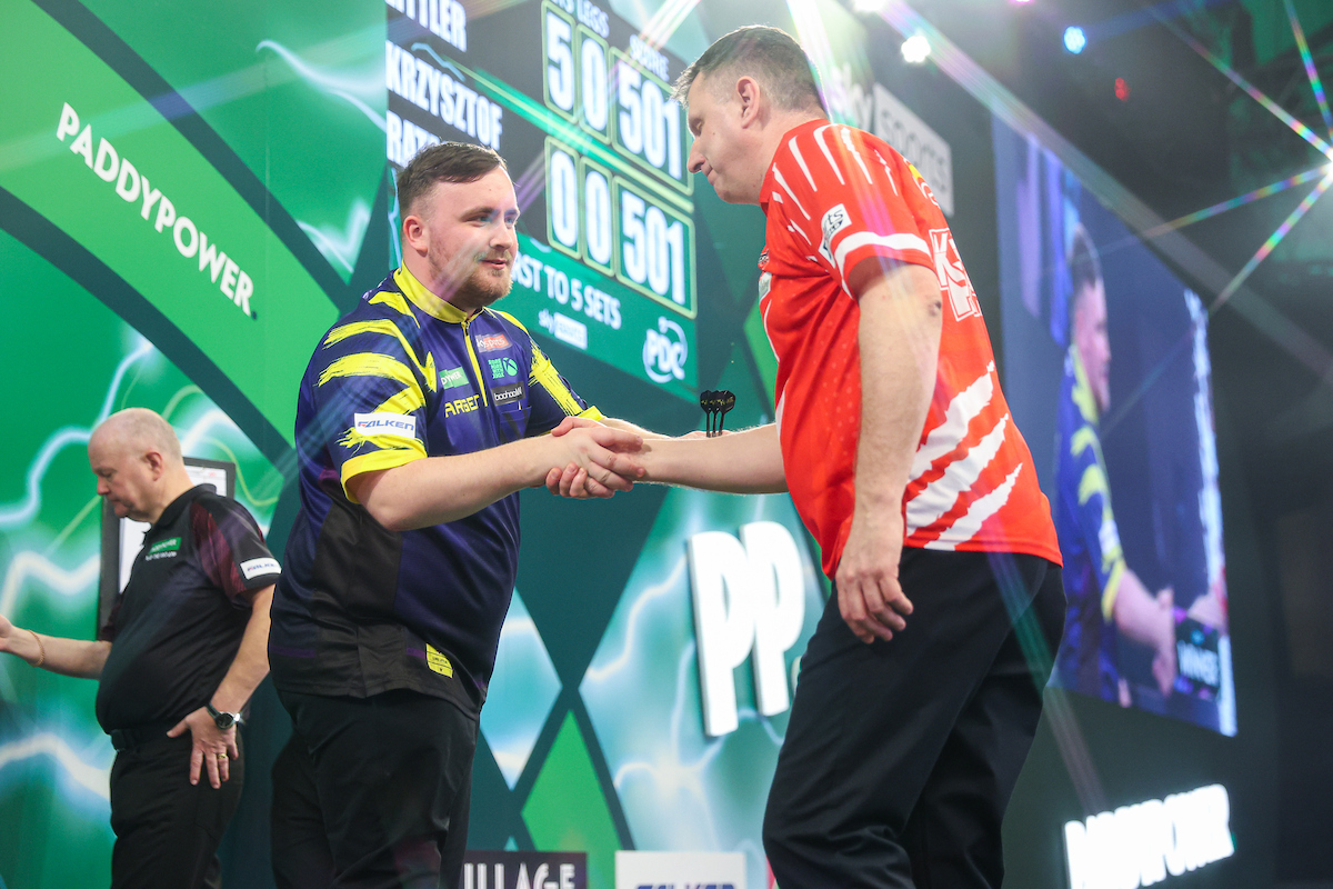 Luke Littler docenił Krzysztofa Ratajskiego. Ale żyje w błędzie o Polaku