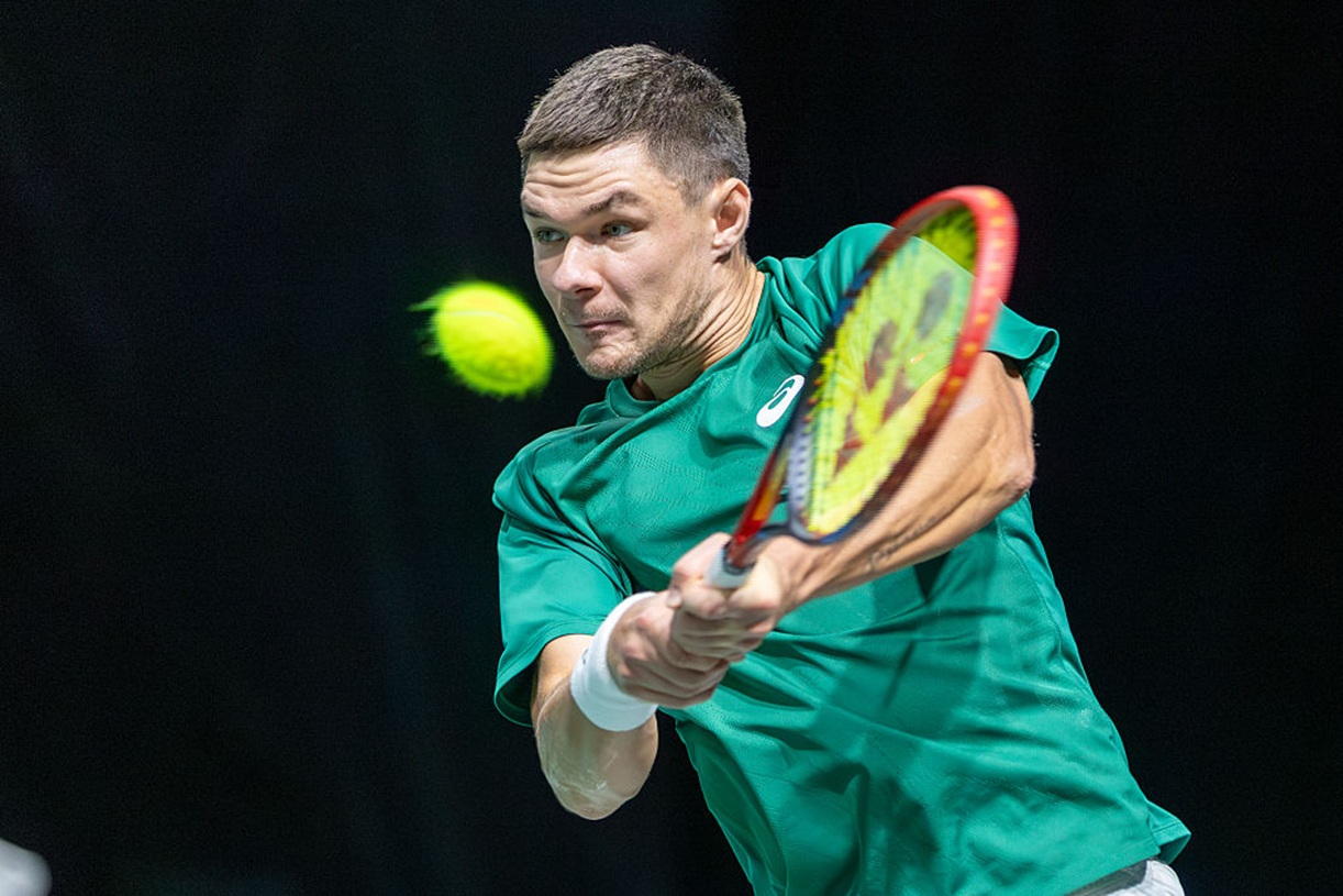 Majchrzak zmierzył się z synem legendy. Musiał gonić wynik