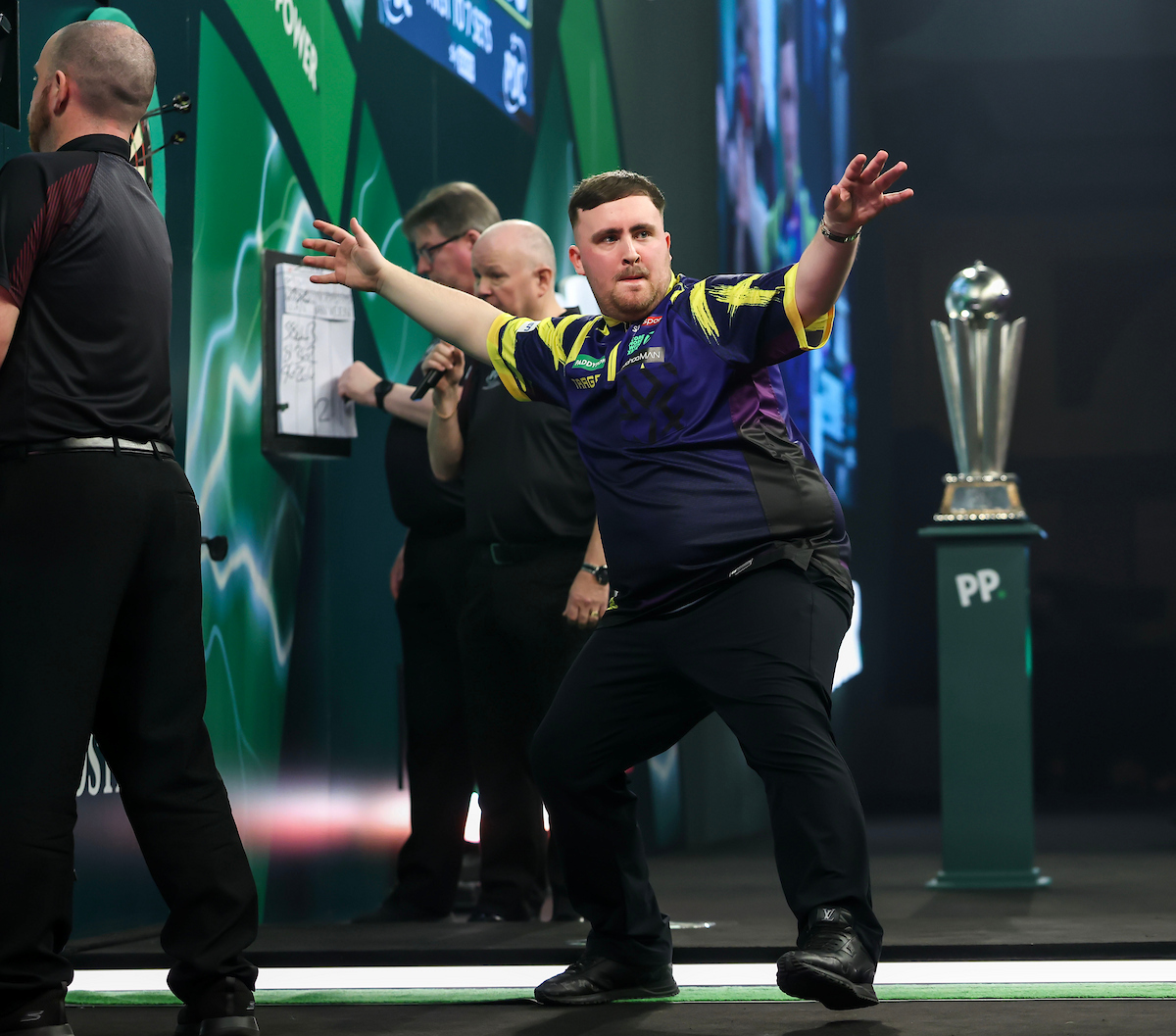 Pierwszy set zrobił nadzieję, a potem totalna dominacja Luke'a Littlera w finale MŚ