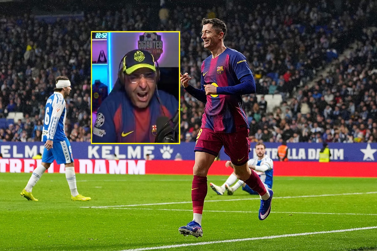 Dawno tego nie było. Odleciał po golu Lewandowskiego