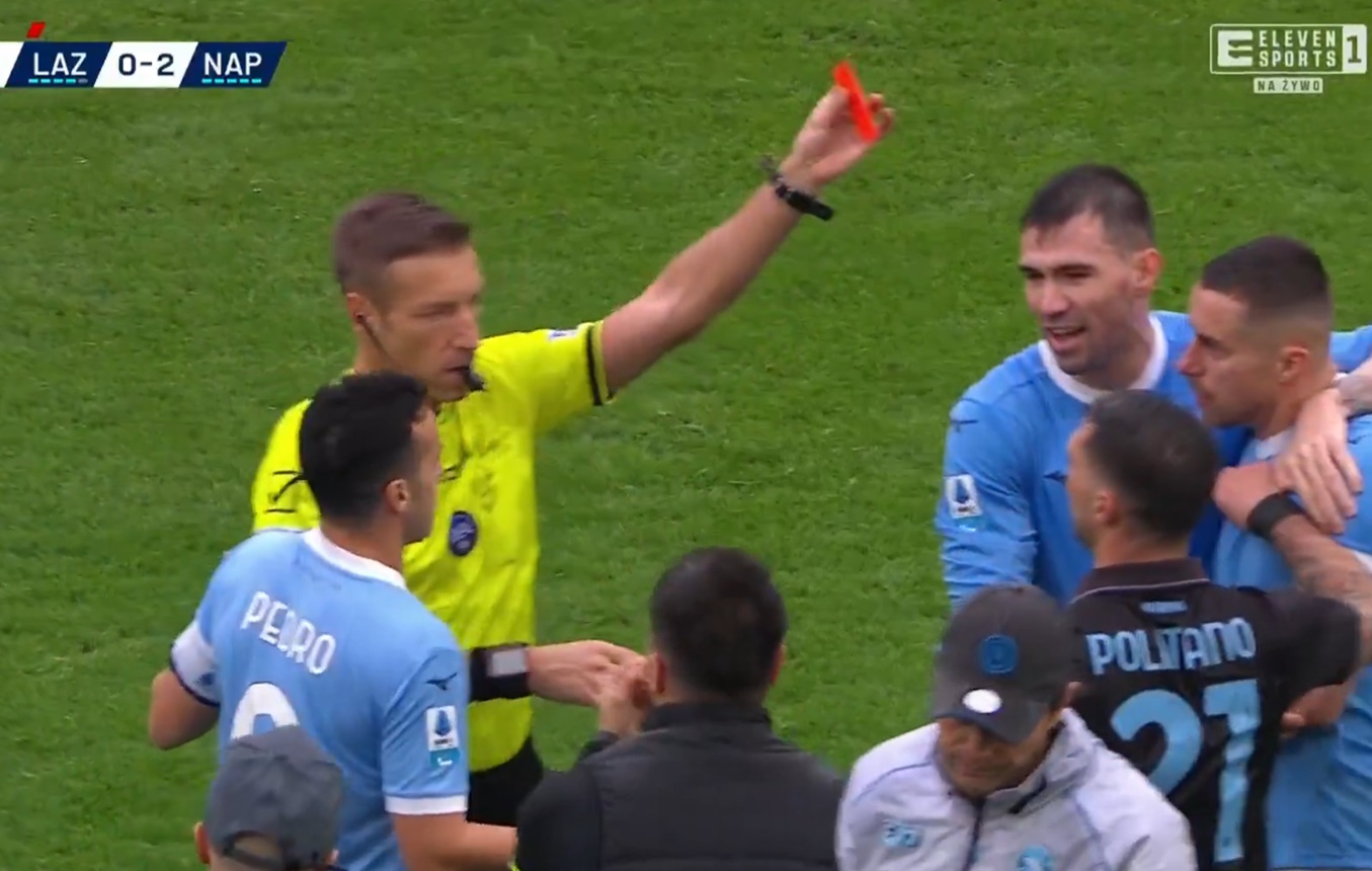 Potężna awantura w Serie A. Sędzia był bezwzględny