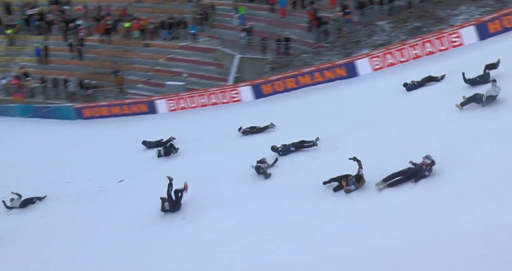 Co tam się działo?! Sceny po konkursie w Innsbrucku