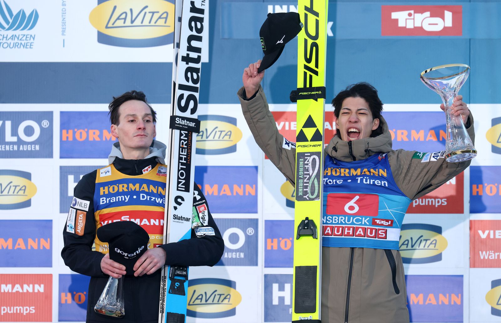 "Niezwykły gest". Piszą o tym, co zrobił Prevc po porażce z Japończykiem