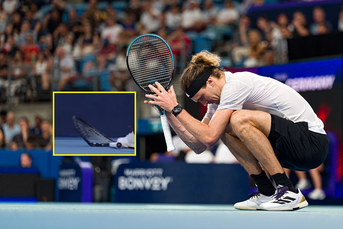 Po tym co zrobił Hurkacz, Niemiec wpadł w furię. Jest nagranie